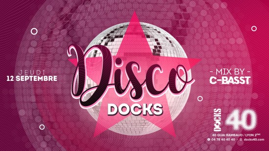 Soirée disco au DOCKS 40