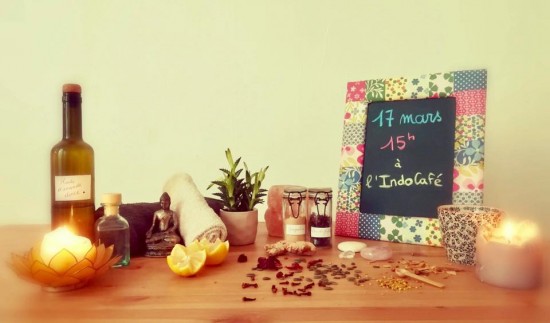 Préparez le printemps avec Les aprem' Zen à l'Indo Café