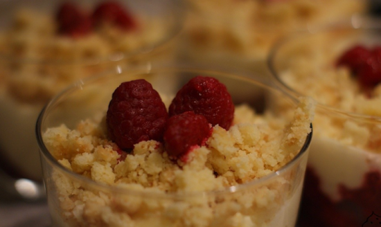 Recette : Coupe framboises mascarpone