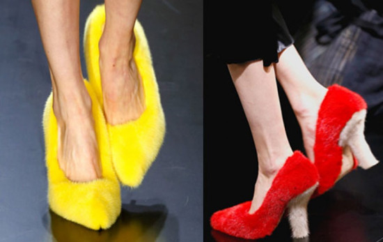 Des escarpins en fourrure – WTF mode Des escarpins en fourrure – WTF mode