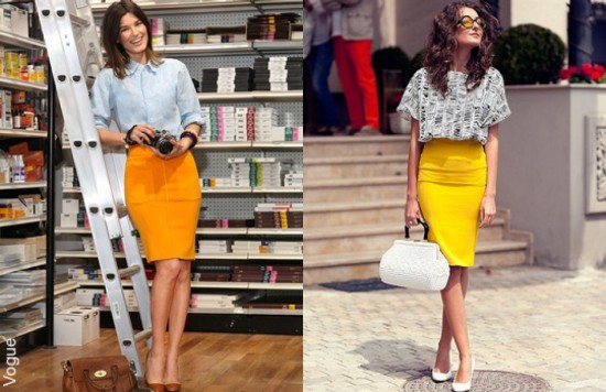 La jupe crayon : comment la porter ? La jupe crayon : comment la porter ?