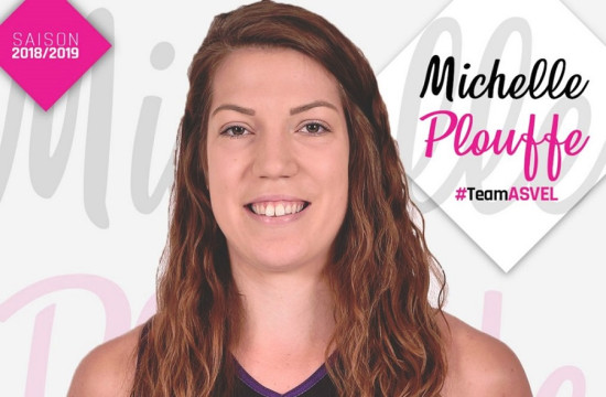 Arrivée de Michelle PLOUFFE à l'ASVEL !