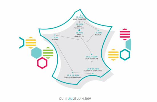 Le Train SNCF au féminin rentre en gare de Lyon Perrache ! Le Train SNCF au féminin rentre en gare de Lyon Perrache !