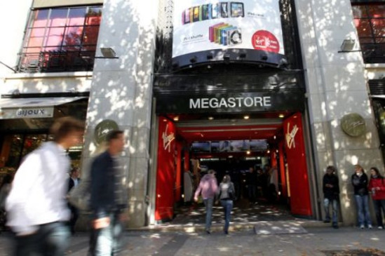 CLAP DE FIN POUR LES MAGASINS VIRGIN