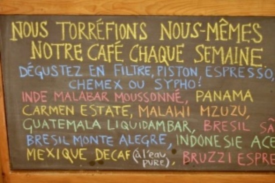 Le café des puristes