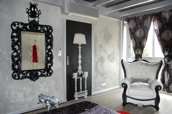 Féminin chic pour un appart haussmannien Féminin chic pour un appart haussmannien