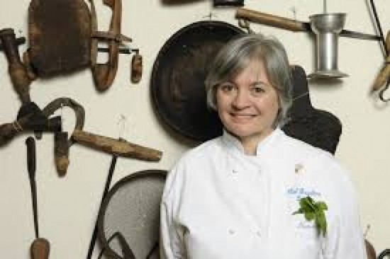 Nadia Santini remporte le prix Veuve Clicquot "meilleure femme chef du monde" 2013