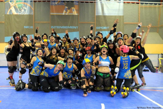 Championnats de France à Villeurbanne pour les filles du Roller Derby Championnats de France à Villeurbanne pour les filles du Roller Derby