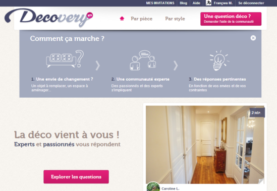 DECOVERY : LA DÉCO VIENT À VOUS DECOVERY : LA DÉCO VIENT À VOUS