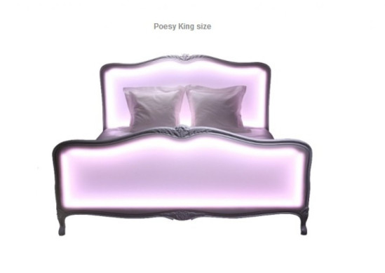 Ce lit lumineux est un poème ! Ce lit lumineux est un poème !