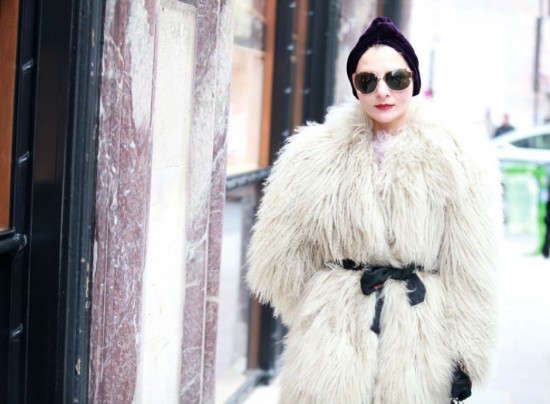 Street Looks à la Fashion Week automne-hiver 2013-2014 de Paris