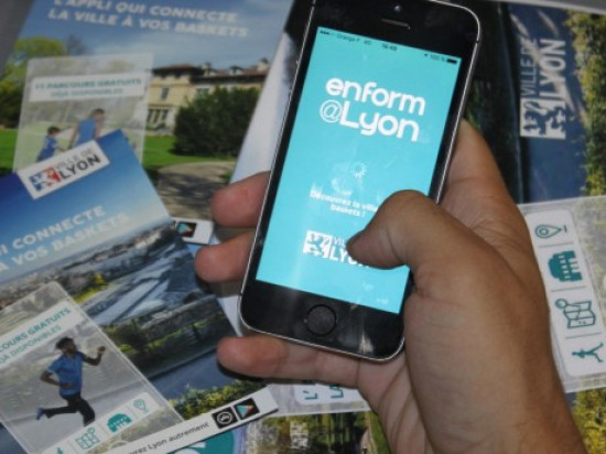 Lyon lance son application pour vous faire faire du sport et connaitre la ville