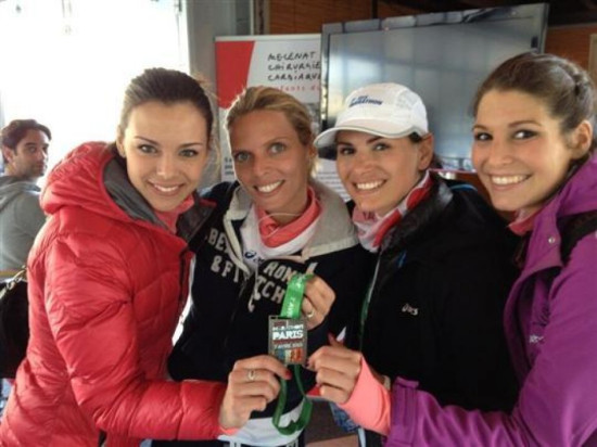 Les Miss ont aussi participé au marathon de Paris