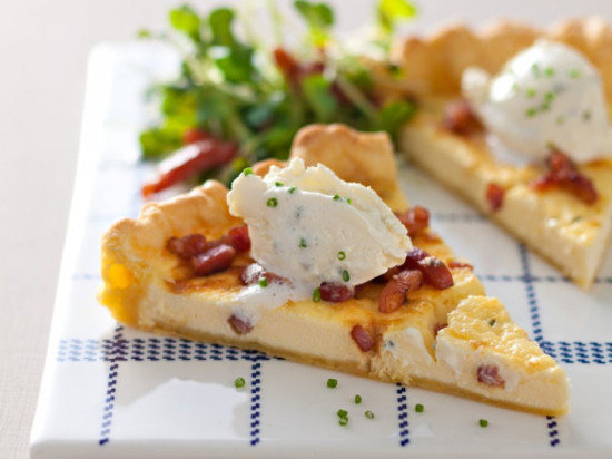 Quiche exquise de Lorraine