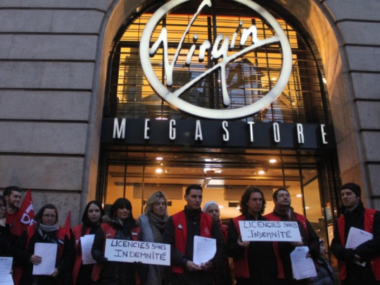 VIRGIN MEGASTORE : LE MAGASIN DE LYON SUR LA SELLETTE
