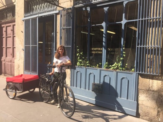 A Lyon, une ostéo à vélo ...