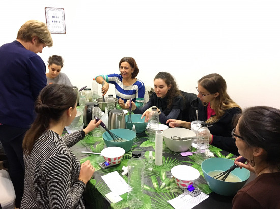 Atelier gommage et masque purifiant pour le printemps