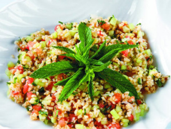 Taboulé de boulgour à la menthe