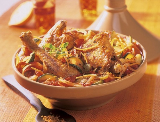 Recette : Tajine de poulet