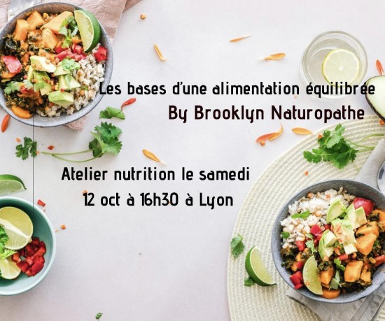 Atelier nutrition : les bases d'une alimentation équilibrée Atelier nutrition : les bases d'une alimentation équilibrée