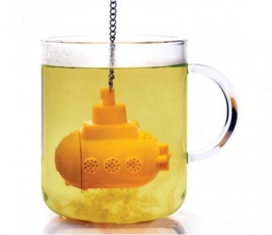 LA BOULE A THÉ YELLOW SUBMARINE DE FLEUX LA BOULE A THÉ YELLOW SUBMARINE DE FLEUX