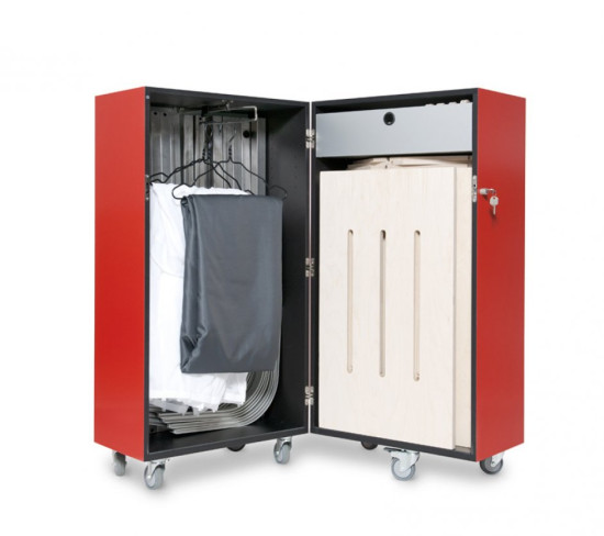 Hotello: une chambre d'hôtel portable qui tient dans une valise Hotello: une chambre d'hôtel portable qui tient dans une valise