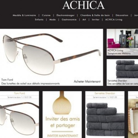 Achica living débarque en France ! Achica living débarque en France !