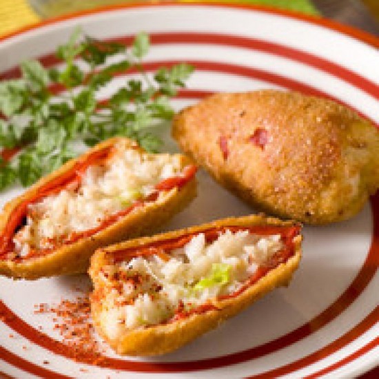 PIQUILLOS FARCIS À LA MORUE