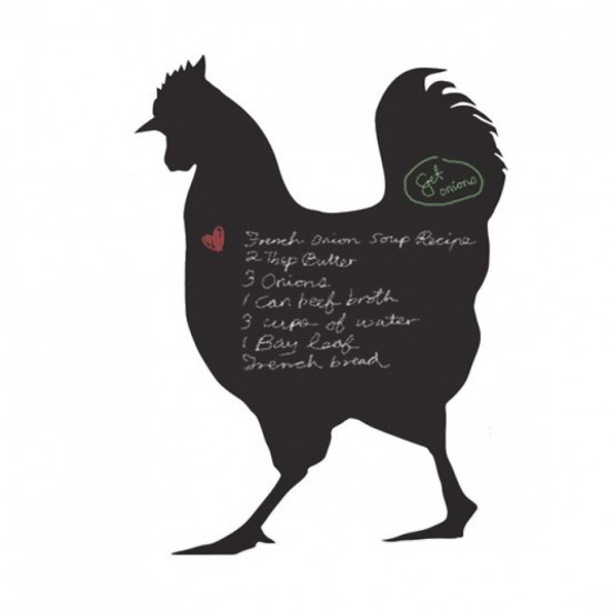 Sticker Ardoise Rooster - Looksugar - Sticker mural Sticker Ardoise Rooster - Looksugar - Sticker mural