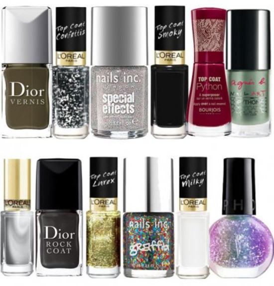Les nouveaux top coats qui twistent nos vernis à ongles !
