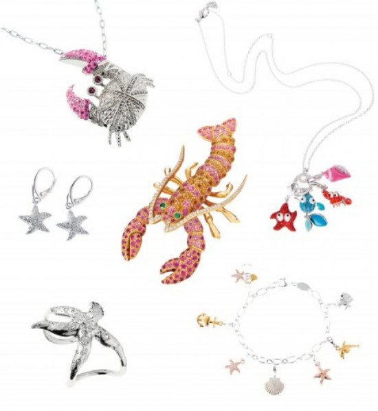 LES BIJOUX DE L'ÉTÉ INSPIRATION COQUILLAGES ET CRUSTACÉS LES BIJOUX DE L'ÉTÉ INSPIRATION COQUILLAGES ET CRUSTACÉS