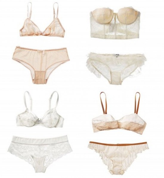 SELECTION DE LINGERIE BLANCHE SELECTION DE LINGERIE BLANCHE