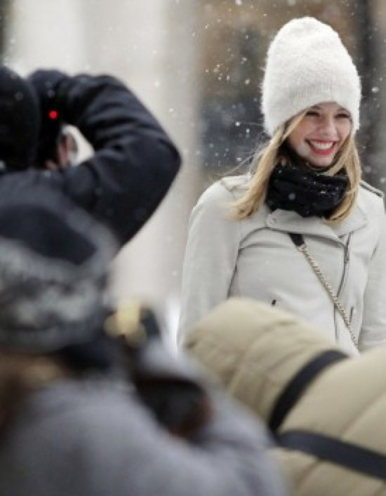 Fashion week : les fashionistas bravent la tempête de neige Nemo Fashion week : les fashionistas bravent la tempête de neige Nemo