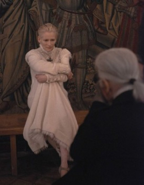 Tilda Swinton, nouveau visage Chanel Tilda Swinton, nouveau visage Chanel