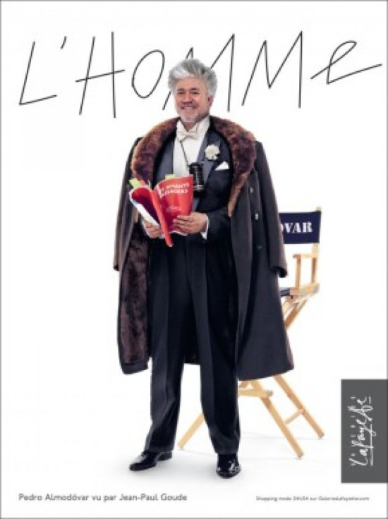 Almodovar, nouvelle égérie des Galeries Lafayette Homme Almodovar, nouvelle égérie des Galeries Lafayette Homme