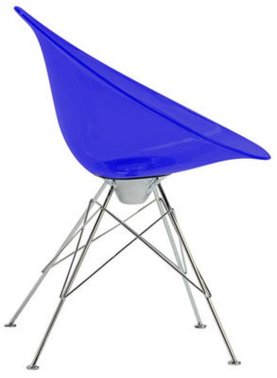 Fauteuil Eros transparent - 4 pieds - Kartell Fauteuil Eros transparent - 4 pieds - Kartell