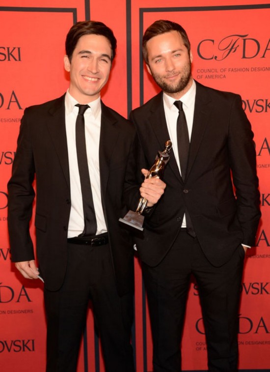 LA REMISE DES PRIX DES CFDA AWARDS 2013 LA REMISE DES PRIX DES CFDA AWARDS 2013