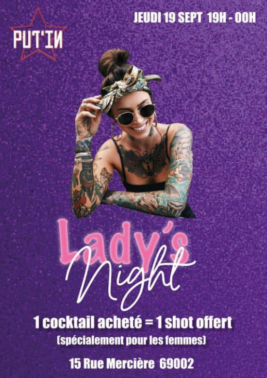 Lady's night au Put'in