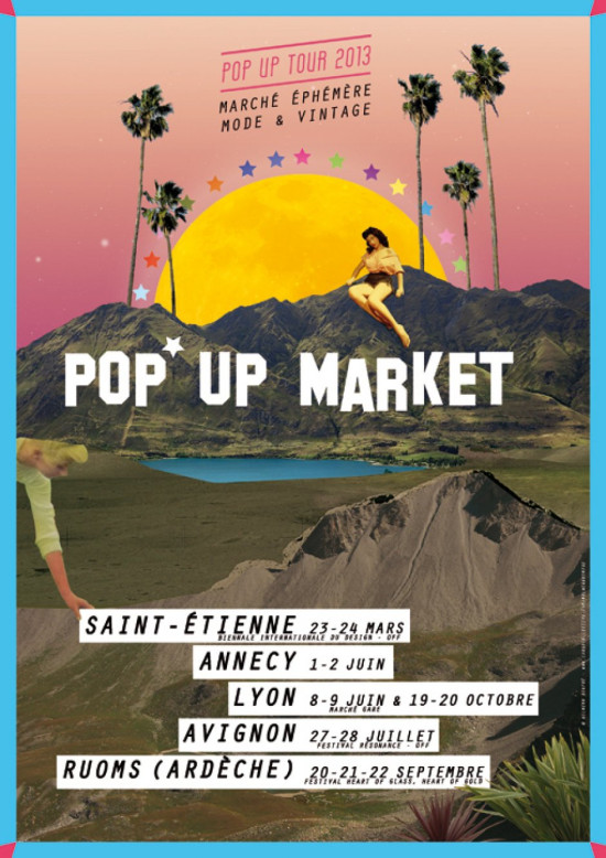 POP UP MARKET : 15 & 16 JUIN 2013 : LYON