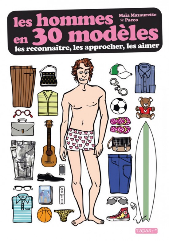 LIVRE: LES HOMMES EN 30 MODÈLES LIVRE: LES HOMMES EN 30 MODÈLES