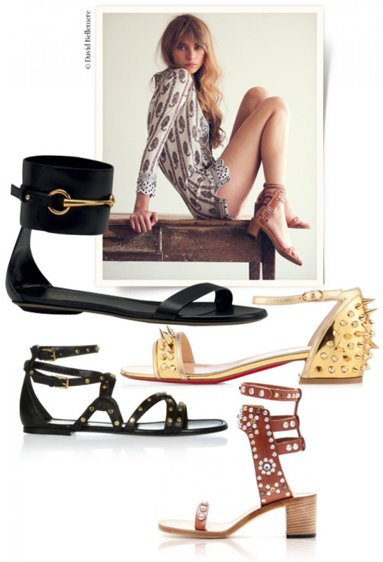 Les sandales de l'été Les sandales de l'été