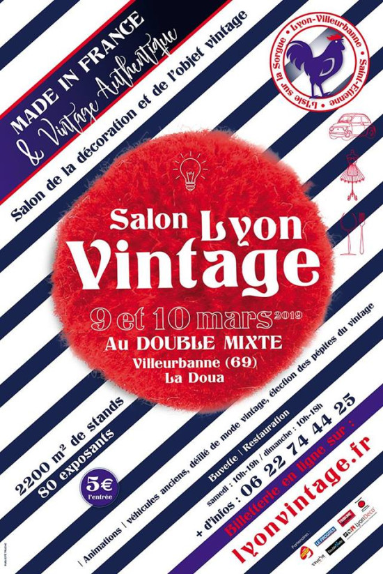 Le Salon Lyon Vintage est de retour pour une 8e édition ! Le Salon Lyon Vintage est de retour pour une 8e édition !