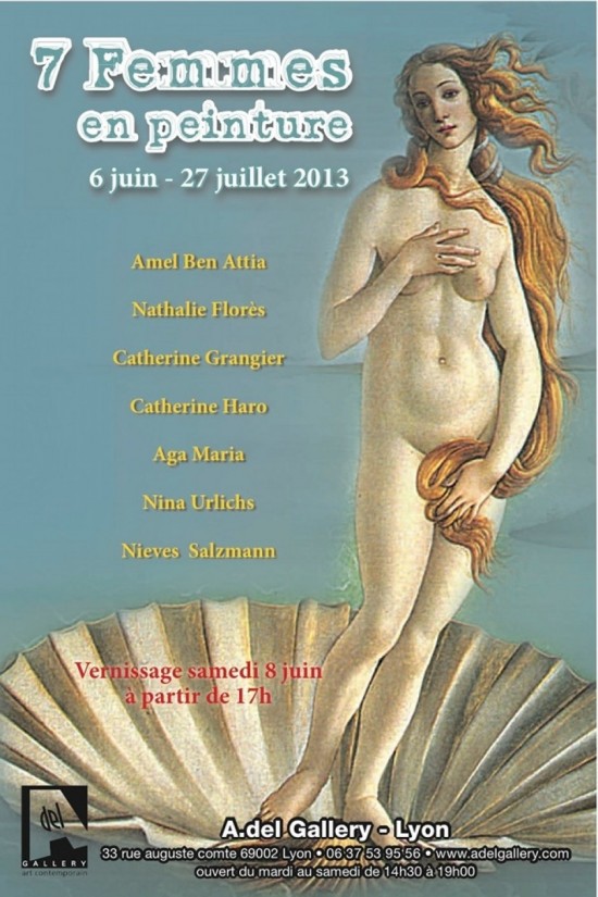 EXPO: 7 FEMMES EN PEINTURE EXPO: 7 FEMMES EN PEINTURE