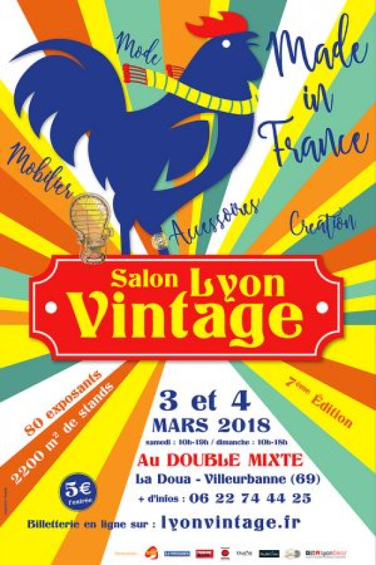 7e salon du vintage à Lyon