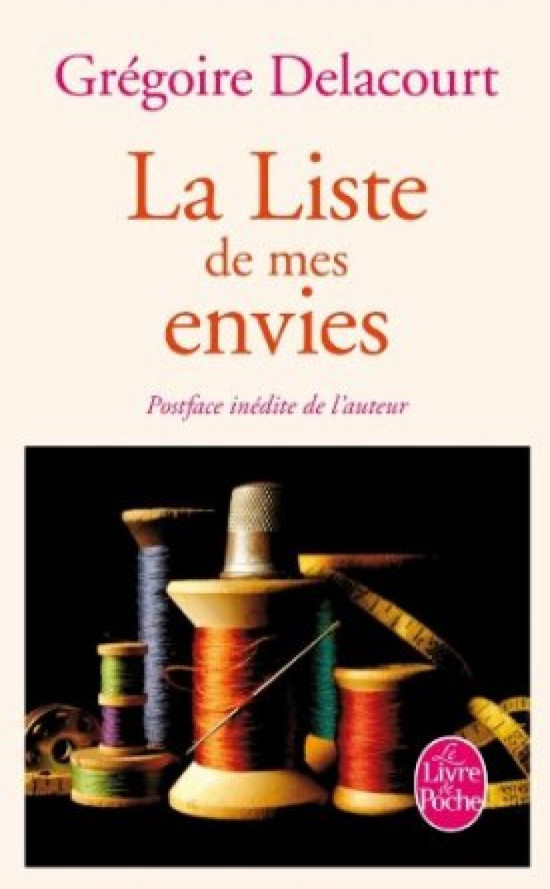 LIVRE: LA LISTE DE MES ENVIES LIVRE: LA LISTE DE MES ENVIES
