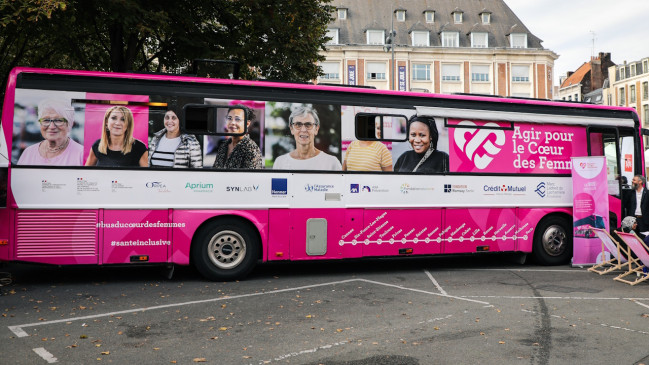 Le Bus du C&oelig;ur des Femmes attendu cette semaine pr&egrave;s de Lyon