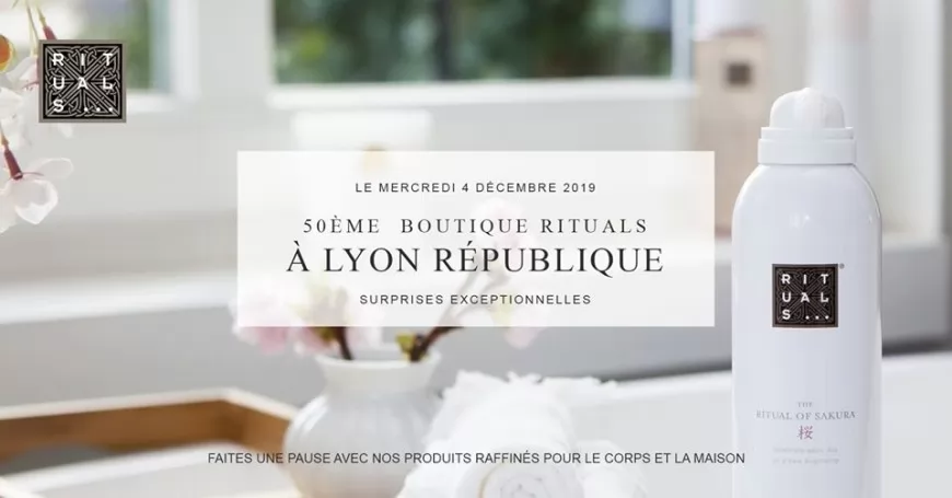 50ème boutique Rituals à Lyon République