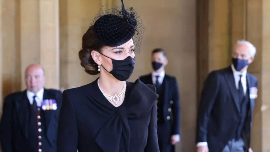 News : L'hommage de Kate Middleton à la reine Elizabeth II et Lady Di lors des funérailles du prince Philip