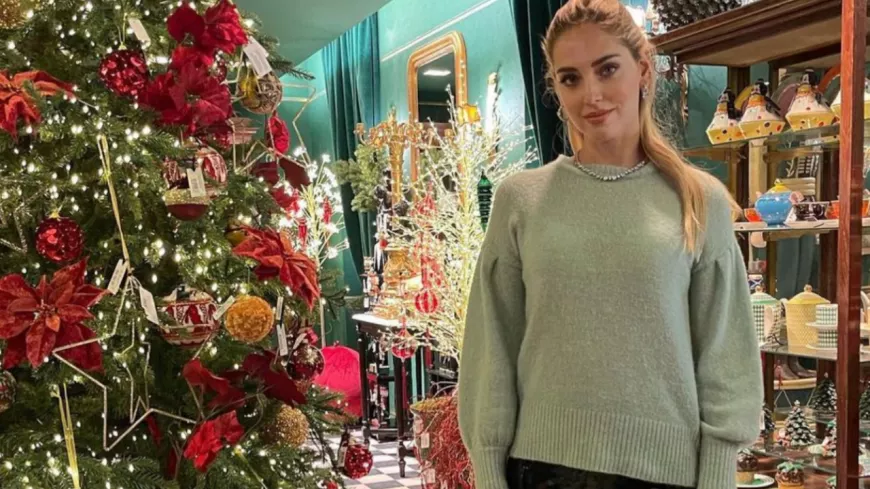 Chiara Ferragni dévoile son incroyable déco de Noël ! (vidéo)