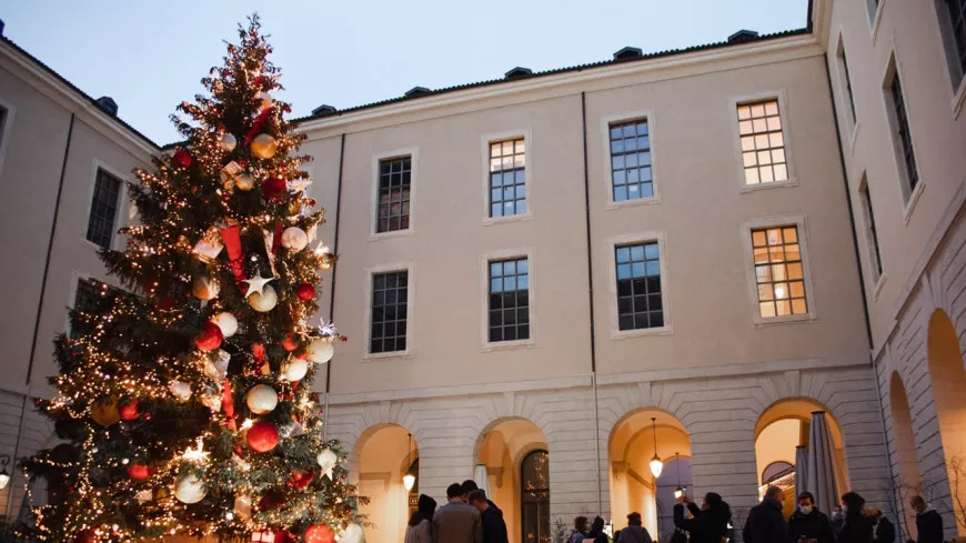 Pour les fêtes, le Grand Hôtel-Dieu installe son marché de Noël !